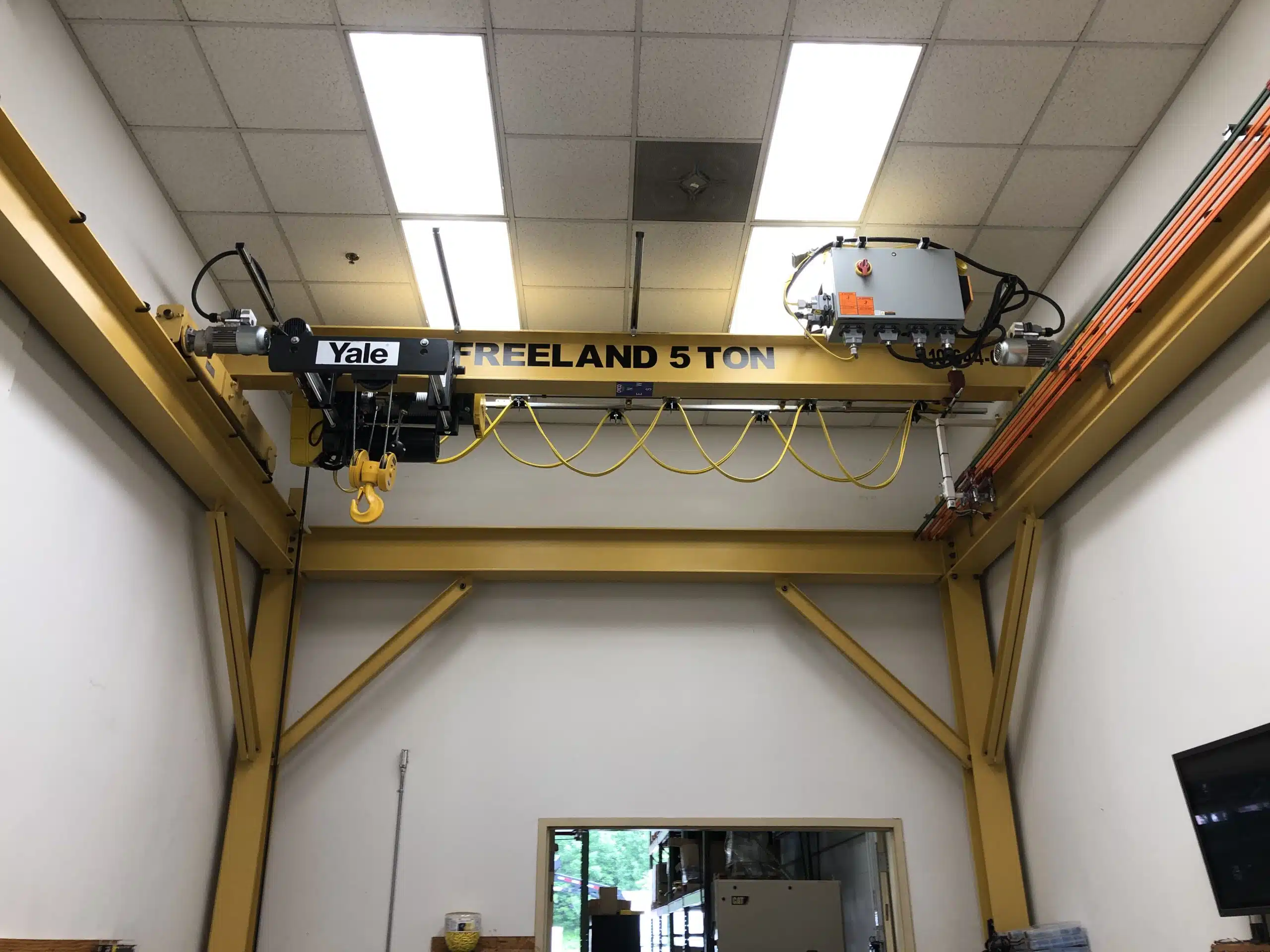 Yale Hoist Installation at Freeland Hoist & Crane, Inc.