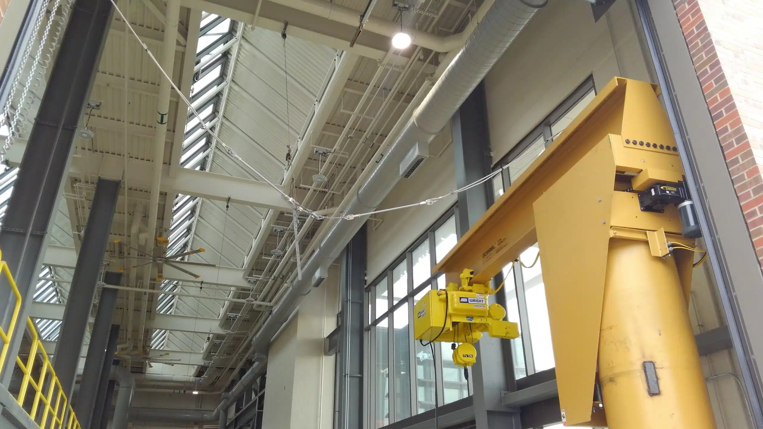 Hoist Installation at Freeland Hoist & Crane, Inc.